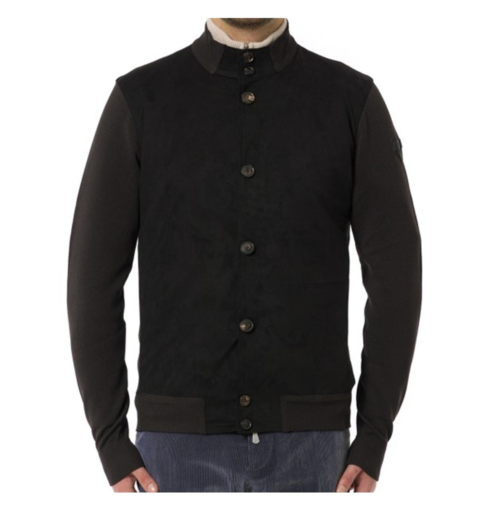 RRD Giubbino RRD uomo W2514380 Nabucco Val Soft Knit Nero maglia W25143 80 