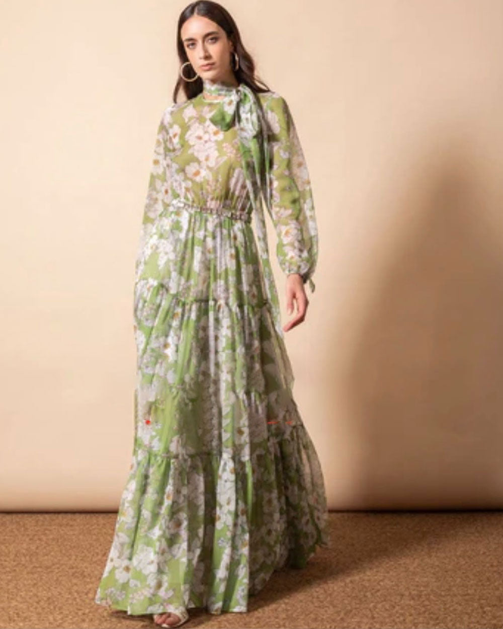 GIADA CURTI Abito Giada Curti donna A479C11 verde Enula<BR/> A479 C11 