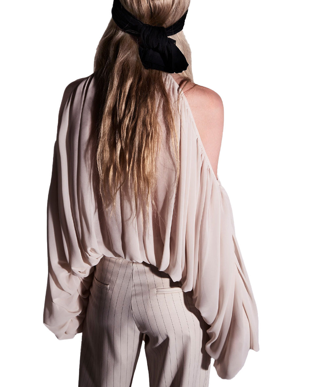 ANIYE  BY Camicia ANIYE BY TEODORA donna 185018 Panna  balloon fiocco bottoni spalle scoperte 185018 02477 