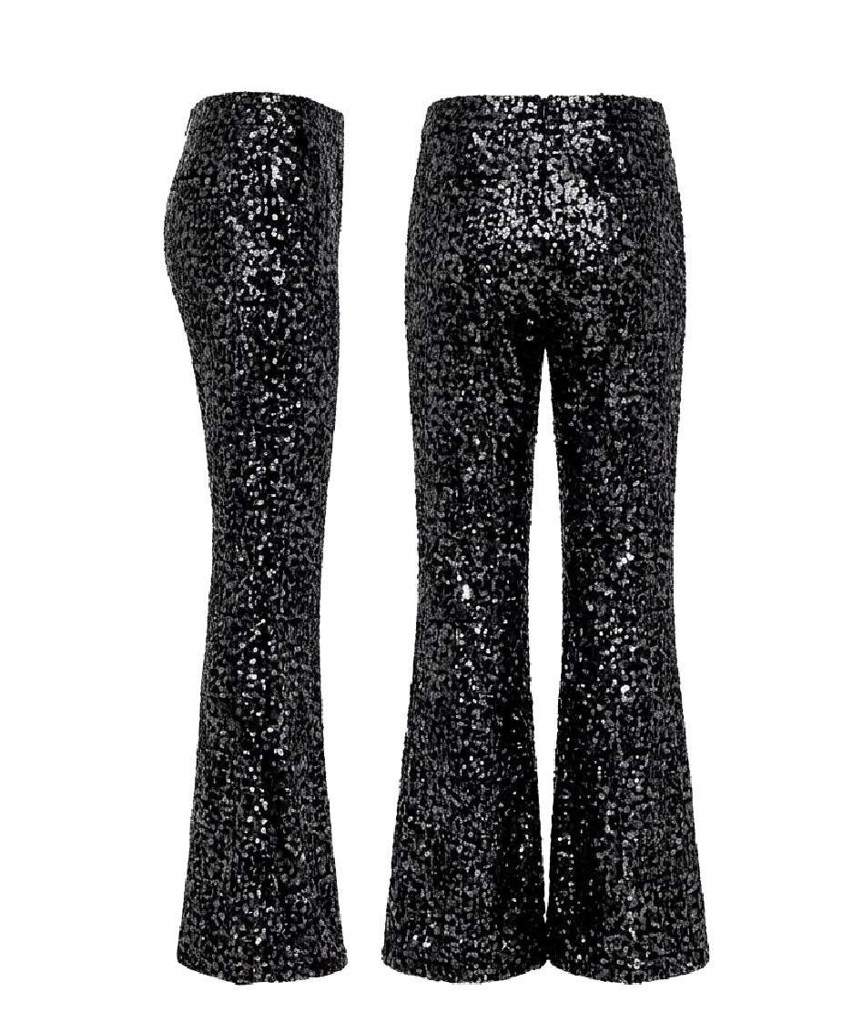 ANIYE  BY Pantalone ANIYE BY THELMA donna 185236 Argento paillettes aderenti poliestere<BR/> 185236 02488 