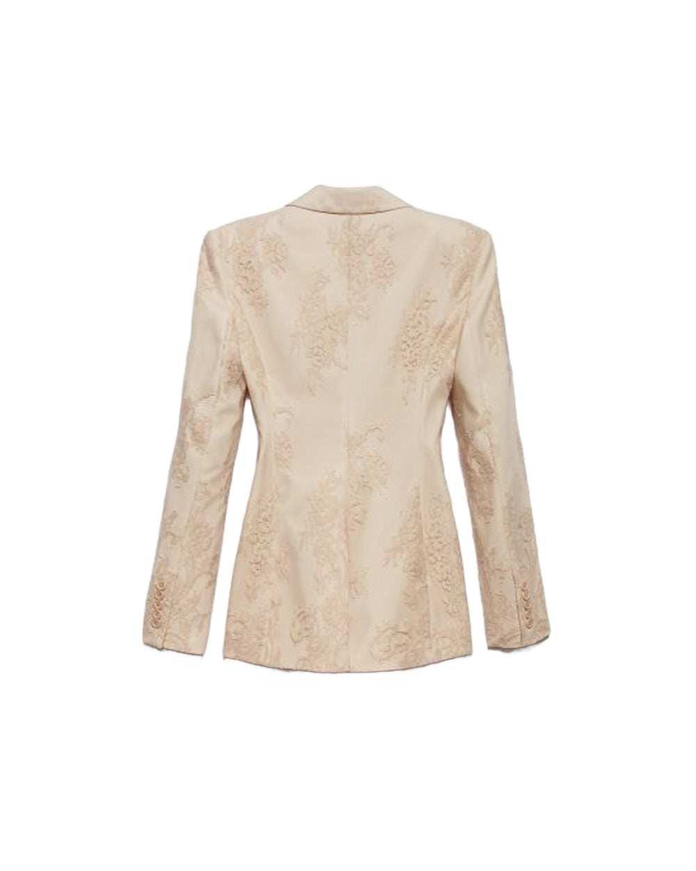 ANIYE  BY Blazer ANIYE BY SILVA donna 185271 Cipria pizzo ricami floreali revers a lancia monopetto 185271 02486 