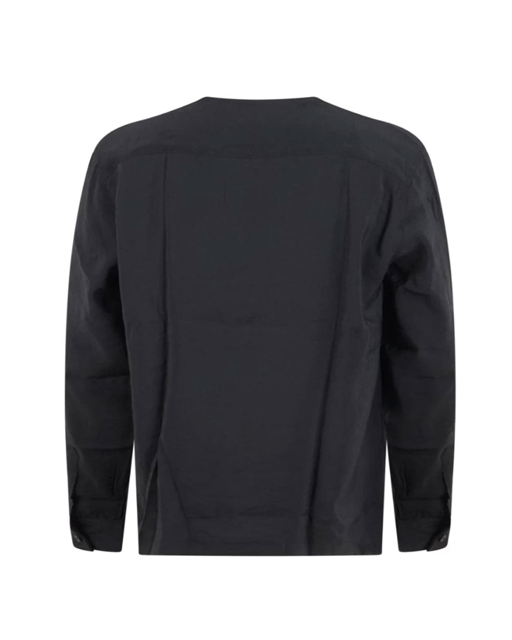 DANIELE ALESSANDRINI Camicia Daniele Alessandrini uomo DUCL0030MD0007 nera DUCL0030MD0007 9000 