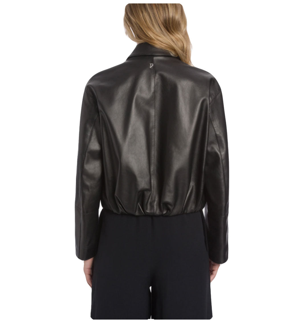 DONDUP Giubbino Dondup donna DJ782PL0677D nero nappa regular<BR/> DJ782PL0677D 999 