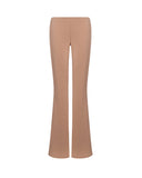 Pantalone DONDUP donna slim DP878JS0316D Cammello viscosa slim ampia apertura