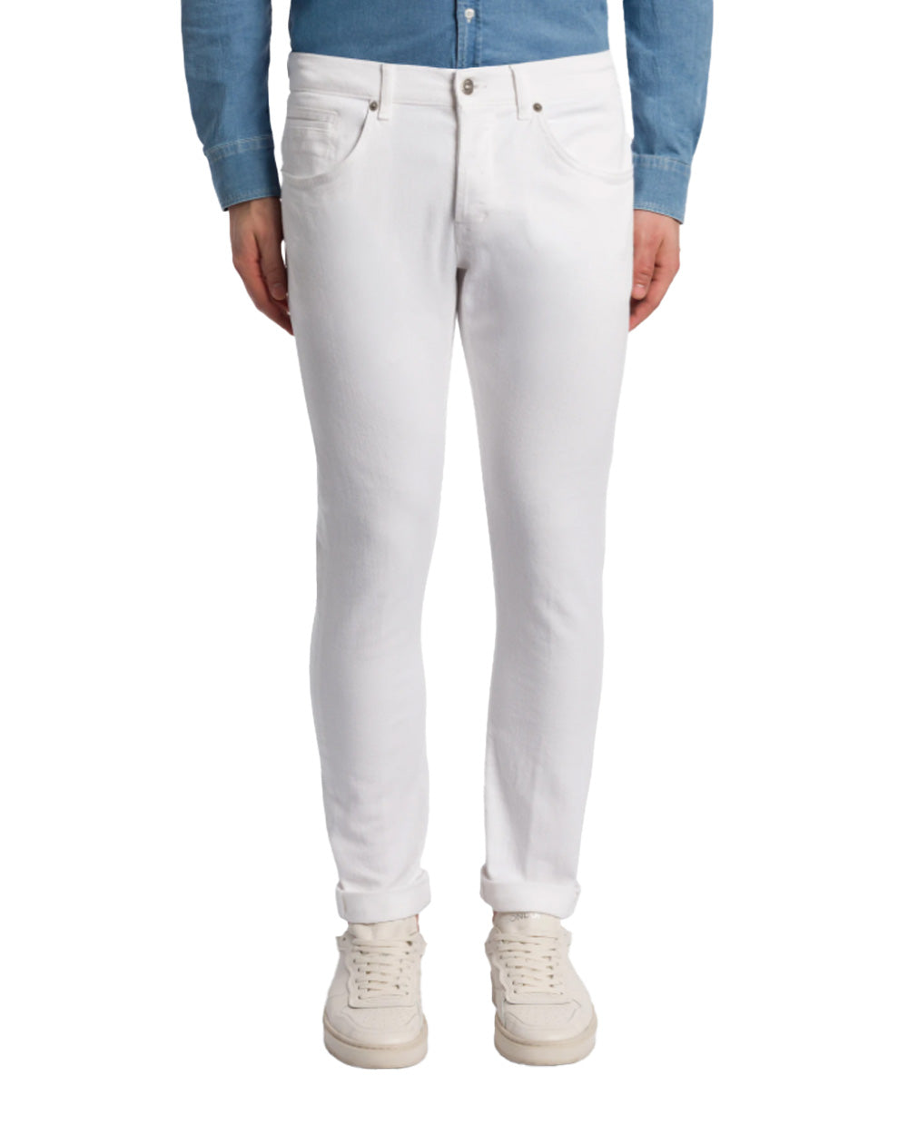 DONDUP Jeans DONDUP uomo GEORGE UP232BS0030UPTD Bianco UP232BS0030UPTD 000 