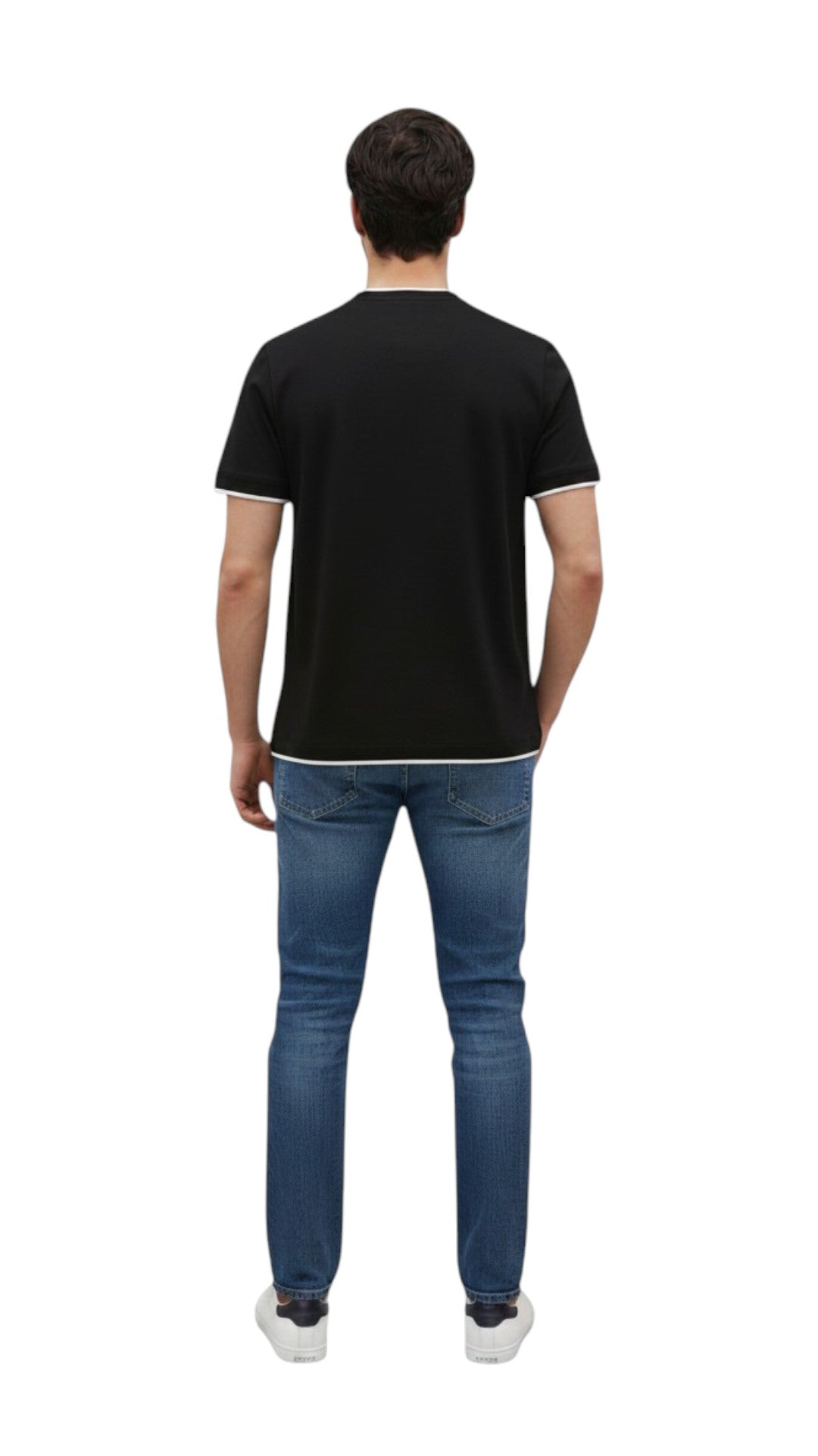 DONDUP T-shirt DONDUP uomo US366 JF0271UXXX 999 Nero US366JF0271UXXX 999 