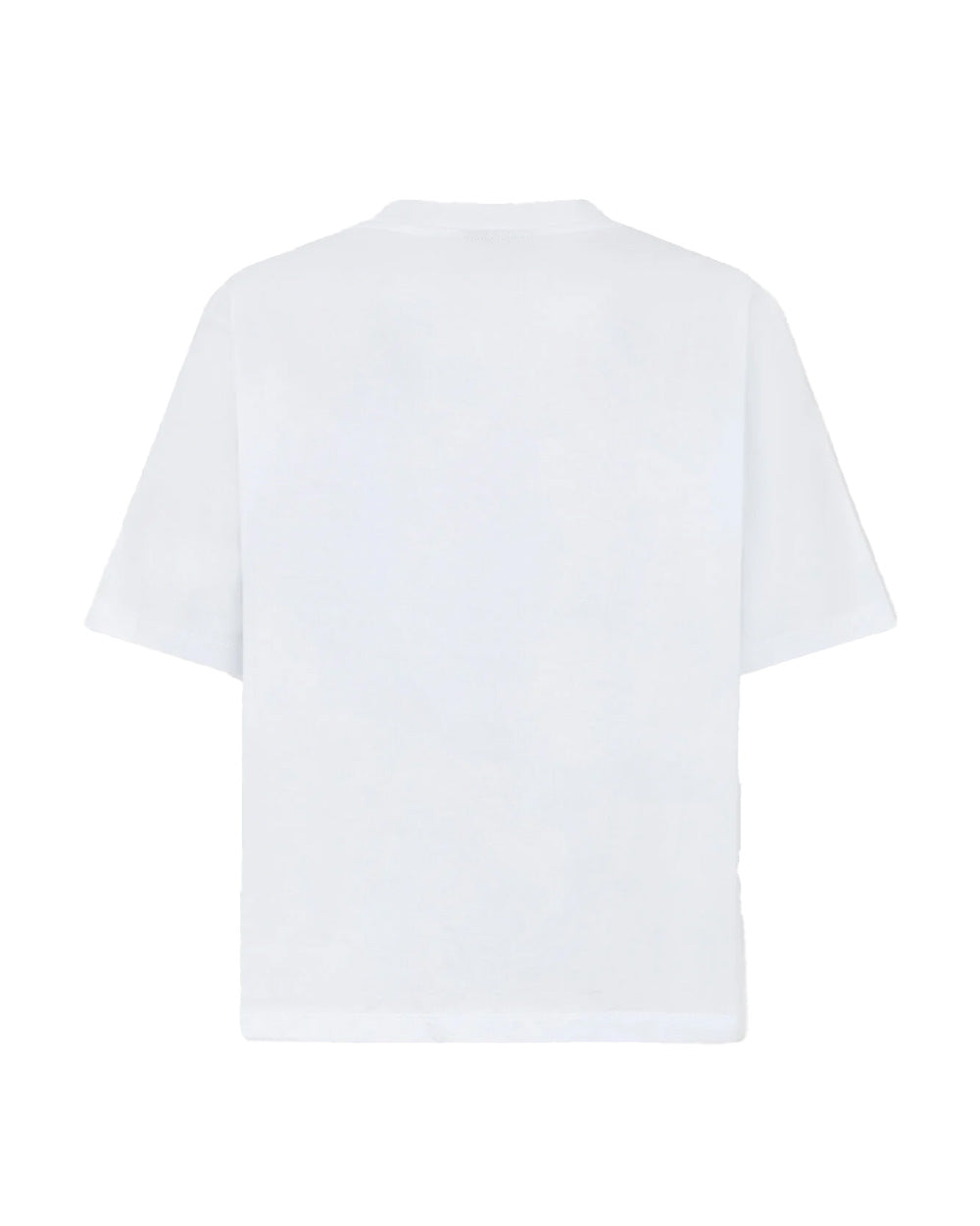 DSQUARED2 T-shirt DSQUARED2 uomo Loose Fit con logo S71GD1653D20033 Bianco cotone loose girocollo logo S71GD1653D20033 100 