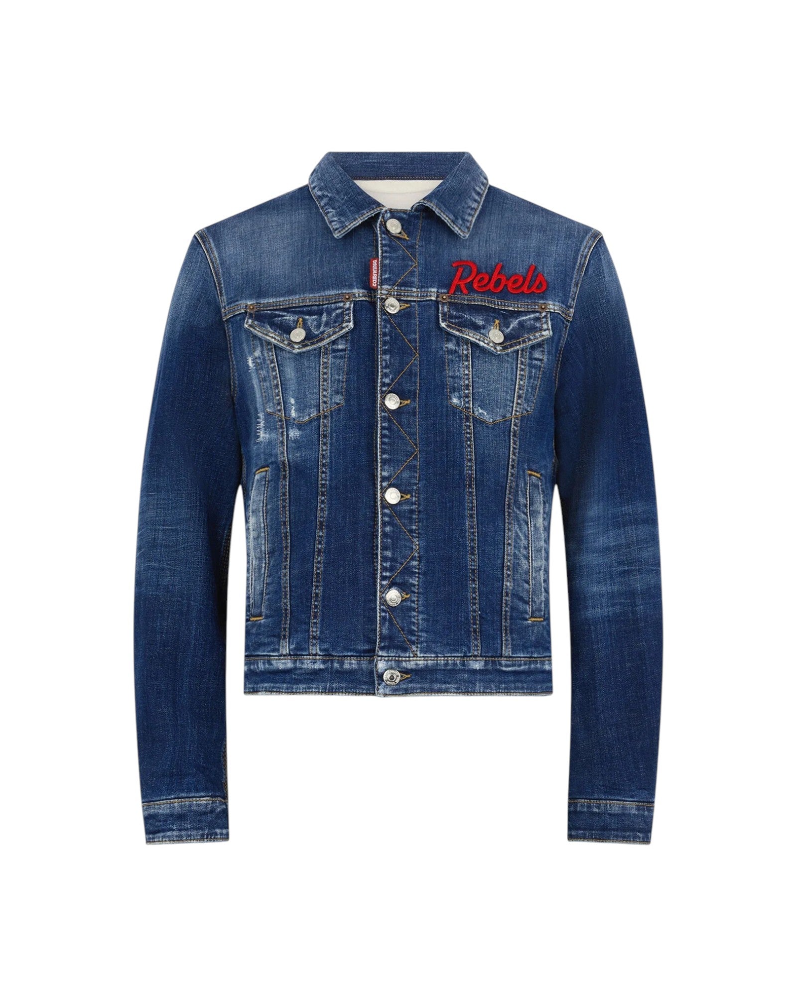 DSQUARED2 Giubbino DSQUARED2 uomo S74AM1694 S30664 470 Blu Denim S74AM1694S30664 470 