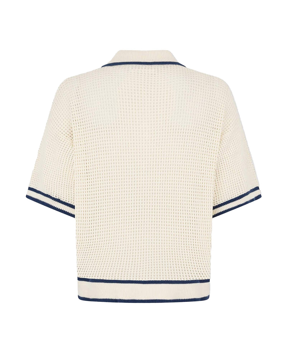 DSQUARED2 Maglia DSQUARED2 uomo S74HA1598D13194 Panna cotone colletto polo logo ricamato<BR/> S74HA1598D13194 102 