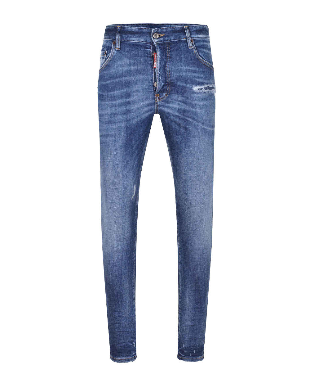 DSQUARED2 Jeans DSQUARED2 uomo S74LB1927S30872 Blu slim fit bottoni stone wash S74LB1927S30872 470 