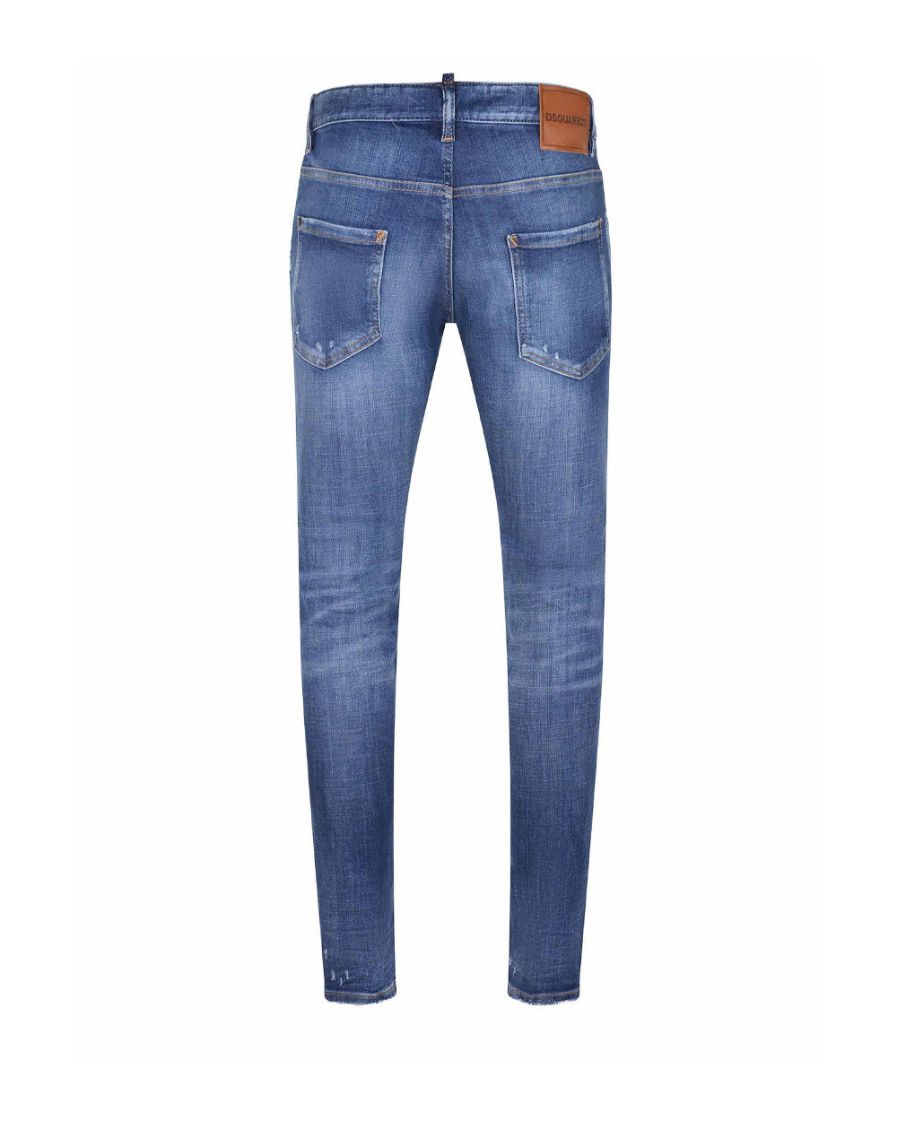 DSQUARED2 Jeans DSQUARED2 uomo S74LB1927S30872 Blu slim fit bottoni stone wash S74LB1927S30872 470 