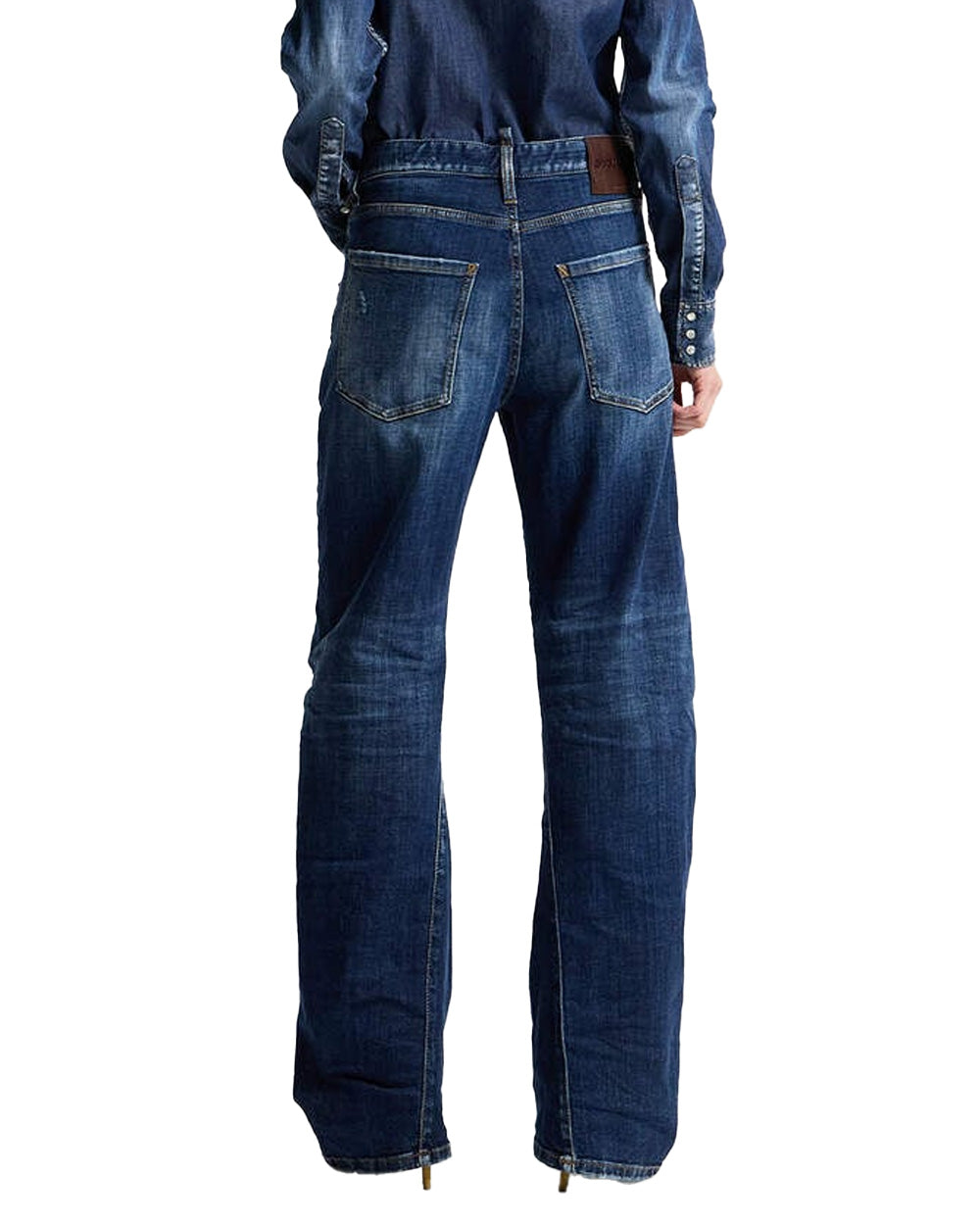 DSQUARED2 Jeans DSQUARED2 donna S75LB1138S30664 Blu cinque tasche vintage loose S75LB1138S30664 470 