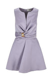 Elisabetta Franchi Women's AB87261E2EV7 Events Lilac Sheath Dress