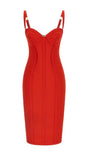 Abito Elisabetta Franchi donna AB91861E2H85 The Club Rosso