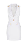 Abito Elisabetta Franchi donna AB92461E2360 The Club Avorio