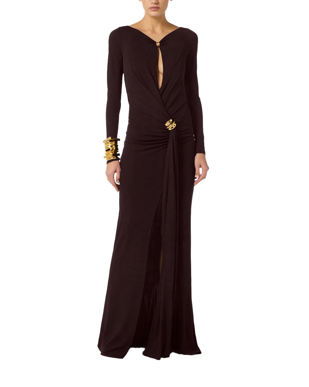 ELISABETTA FRANCHI Abito ELISABETTA FRANCHI donna ABR1461E2 Cioccolata ABR1461E2 EB9 