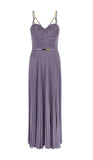 Elisabetta Franchi women's dress ABR1661E2EV7 Red Carpet Lilac