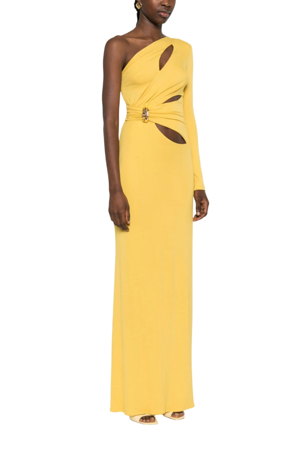 ELISABETTA FRANCHI Abito Elisabetta Franchi donna ABR2561E2EV4 Red Carpet Giallo<BR/> ABR2561E2 EV4 