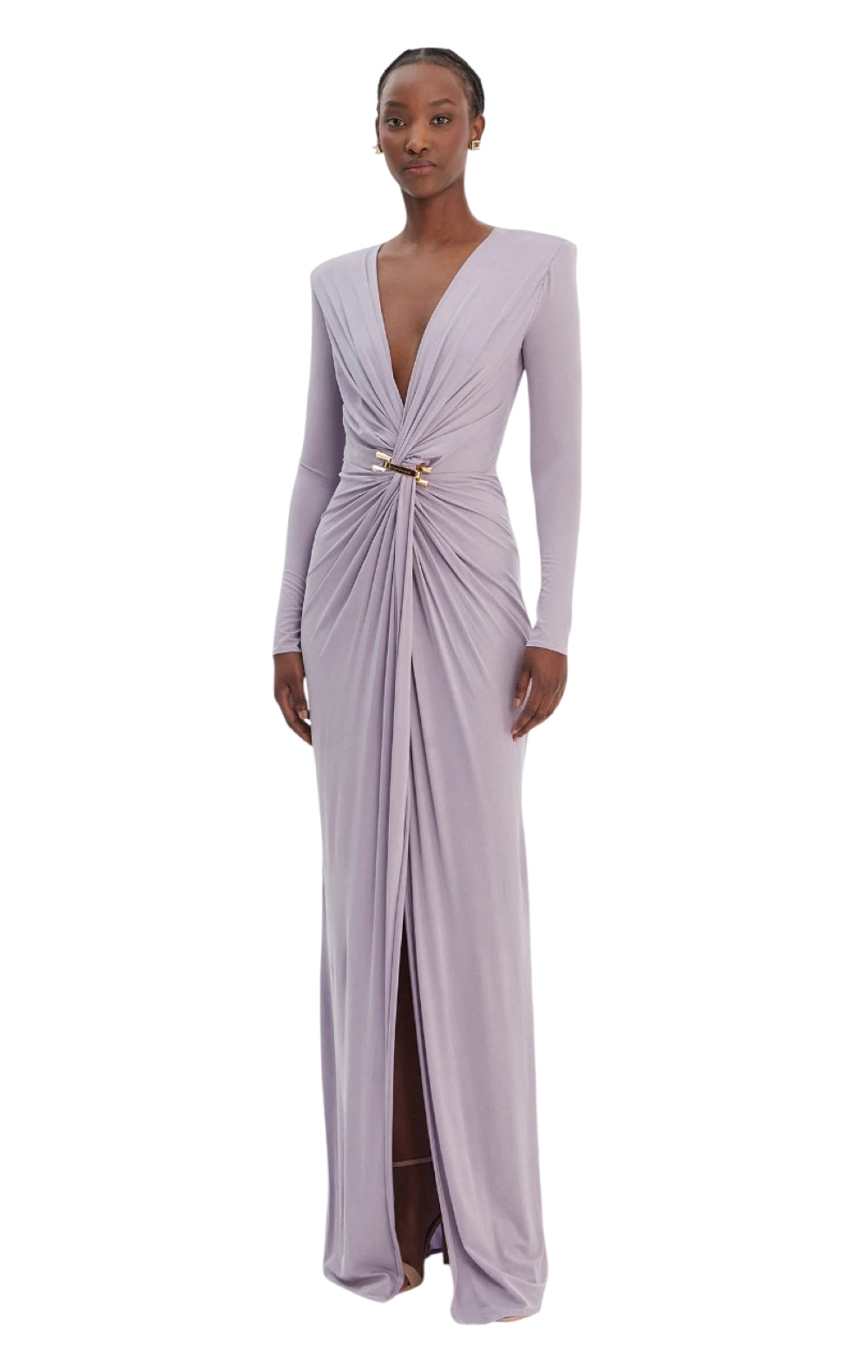 ELISABETTA FRANCHI Abito Elisabetta Franchi donna ABR2961EV7 Red Carpet Lilla<BR/> ABR2961 EV7 