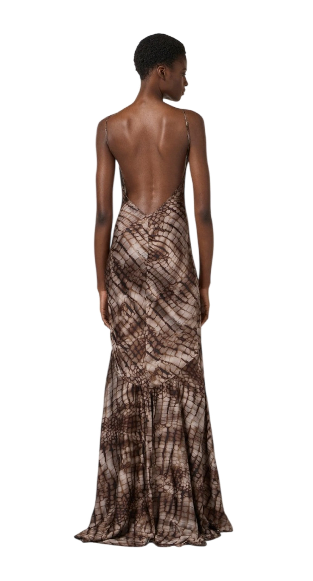 ELISABETTA FRANCHI Abito Elisabetta Franchi donna ABR3061E2644 Red Carpet Cacao<BR/> ABR3061E2 644 