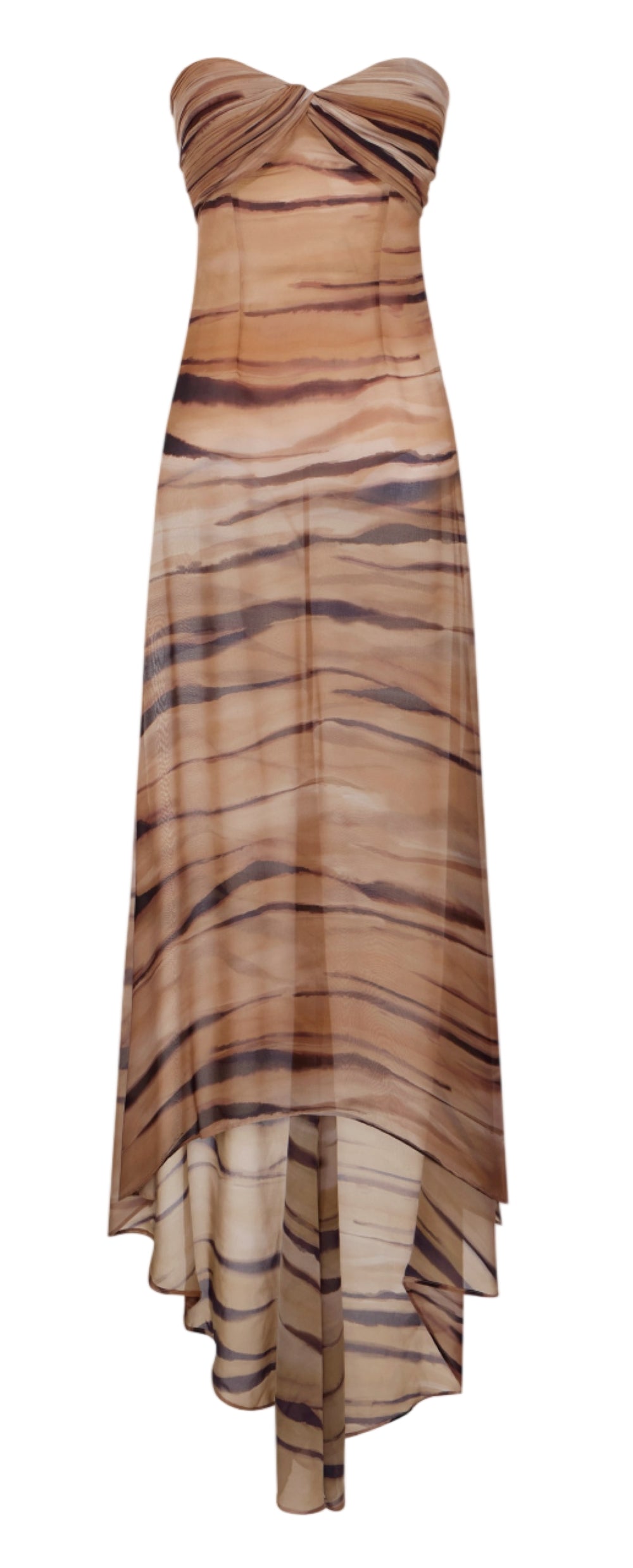 ELISABETTA FRANCHI Abito Elisabetta Franchi donna ABR5562E2470 Red Carpet Cammello<BR/> ABR5562E2 470 