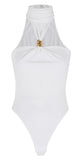 Body Elisabetta Franchi donna BO01761E2360 The Club Avorio