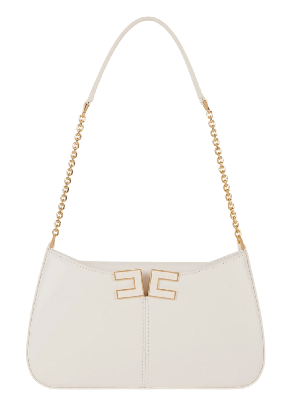 ELISABETTA FRANCHI Borsa donna Elisabetta Franchi BS93A61E2360 a spalla Avorio<BR/> BS93A61E2 360 