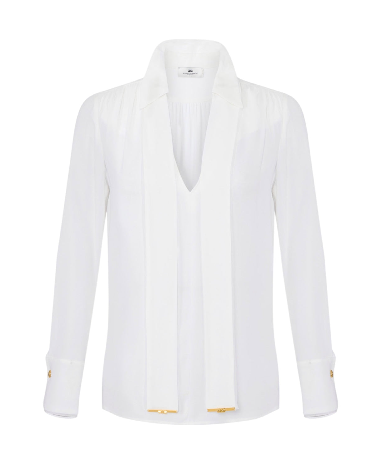 ELISABETTA FRANCHI Camicia Elisabetta Franchi donna CA14661E2360 Avorio<BR/> CA14661E2 360 