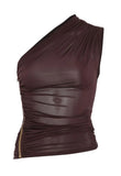 Top Elisabetta Franchi women's CN00962E2644 The Explorer Cacao