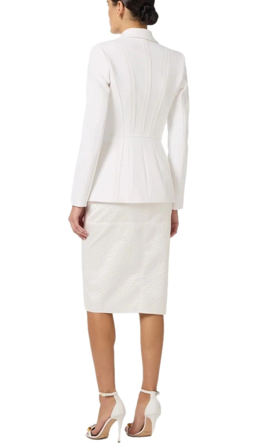 ELISABETTA FRANCHI Giacca Elisabetta Franchi donna GI21661E2360 Avorio<BR/> GI21661E2 360 