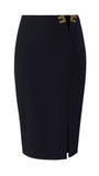 Elisabetta Franchi Women's Skirt GO14761E2110 Iconic Black Permanent
