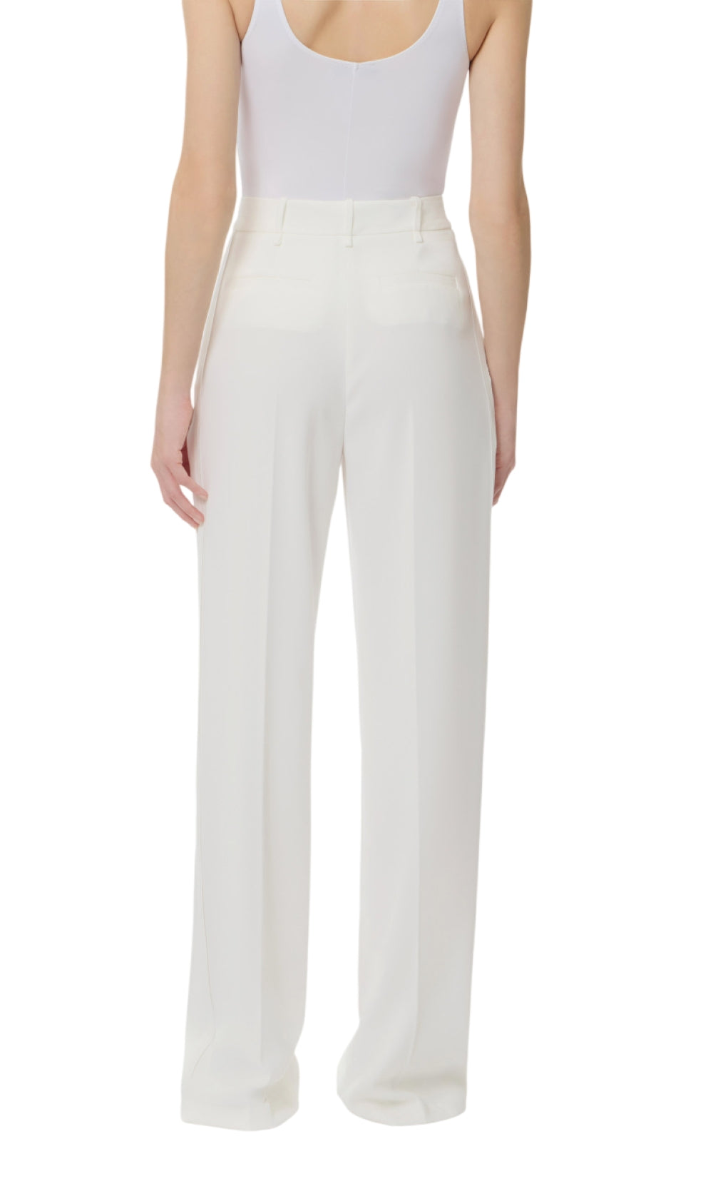 ELISABETTA FRANCHI Pantalone Elisabetta Franchi donna PA16761E2360 Essential Collection Avorio<BR/> PA16761E2 360 