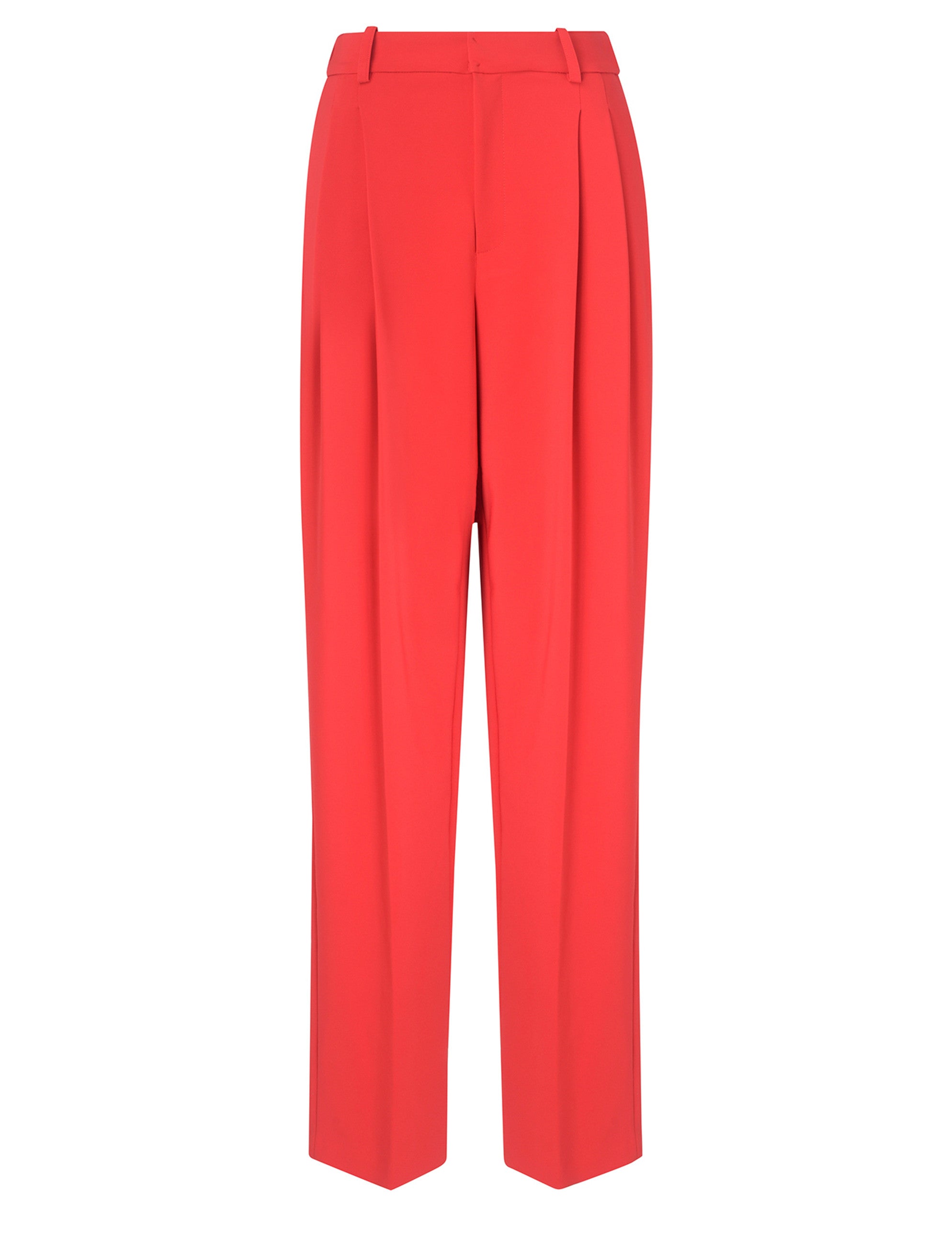 ELISABETTA FRANCHI Pantalone Elisabetta Franchi donna PA16761E2H85 Essential Collection Lacca Rosso<BR/> PA16761E2 H85 