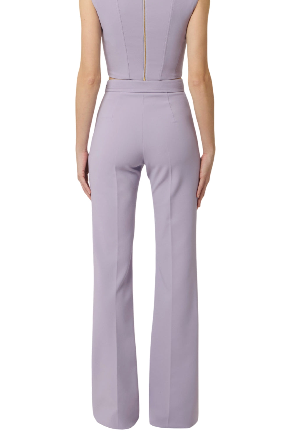 ELISABETTA FRANCHI Pantalone Elisabetta Franchi donna PA17161E2EV7 Essential Collection Lilla<BR/> PA17161E2 EV7 