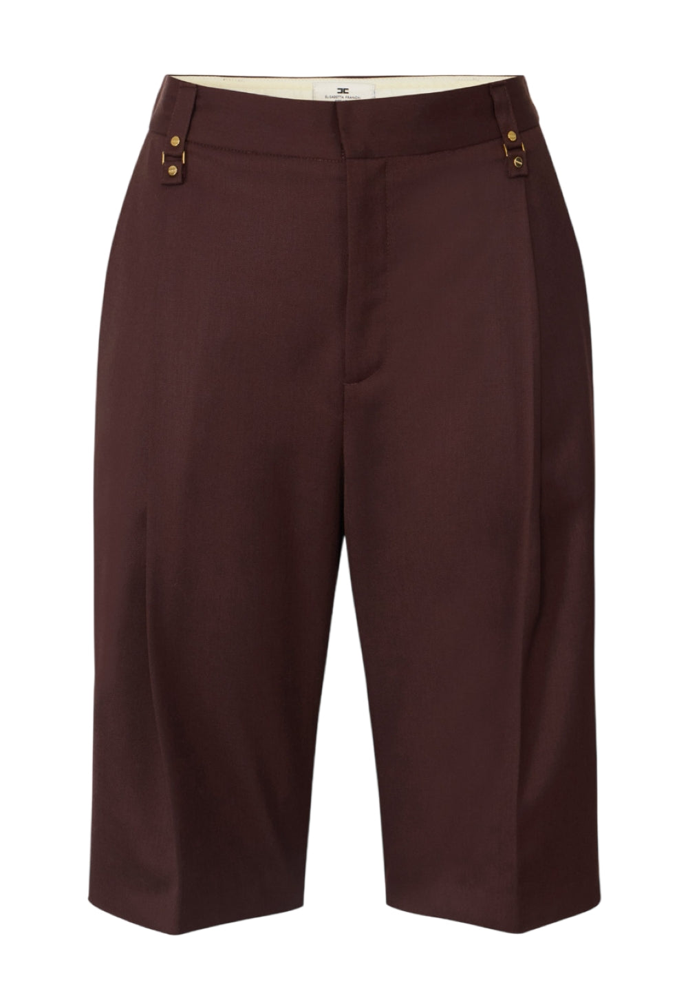 ELISABETTA FRANCHI Pantalone Elisabetta Franchi donna PA18162E2644 Main Collection Cacao<BR/> PA18162E2 644 