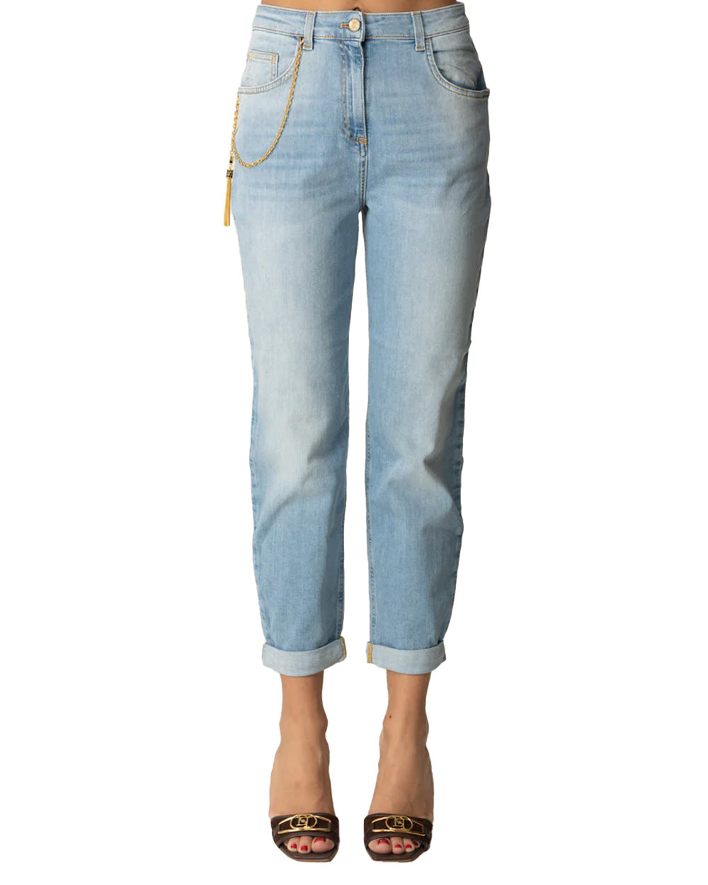 ELISABETTA FRANCHI Jeans ELISABETTA FRANCHI donna PJ22D65E2 Blu PJ22D65E2 192 