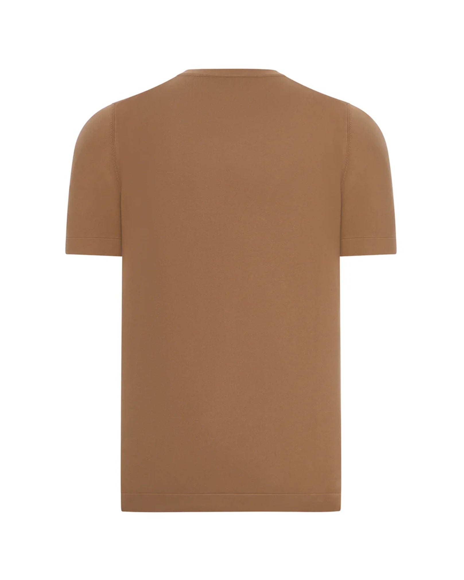 GRAN SASSO T-shirt Gran Sasso uomo 4316821820 168 Cotone Organico in maglia vintage Marrone<BR/> 4316821820 168 