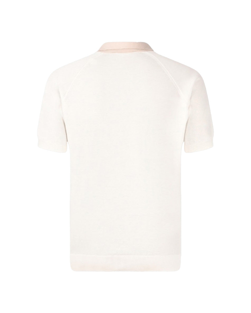 GRAN SASSO Polo GRAN SASSO uomo 5716518045 Bianca skipper maglia collo contrasto 5716518045 005 
