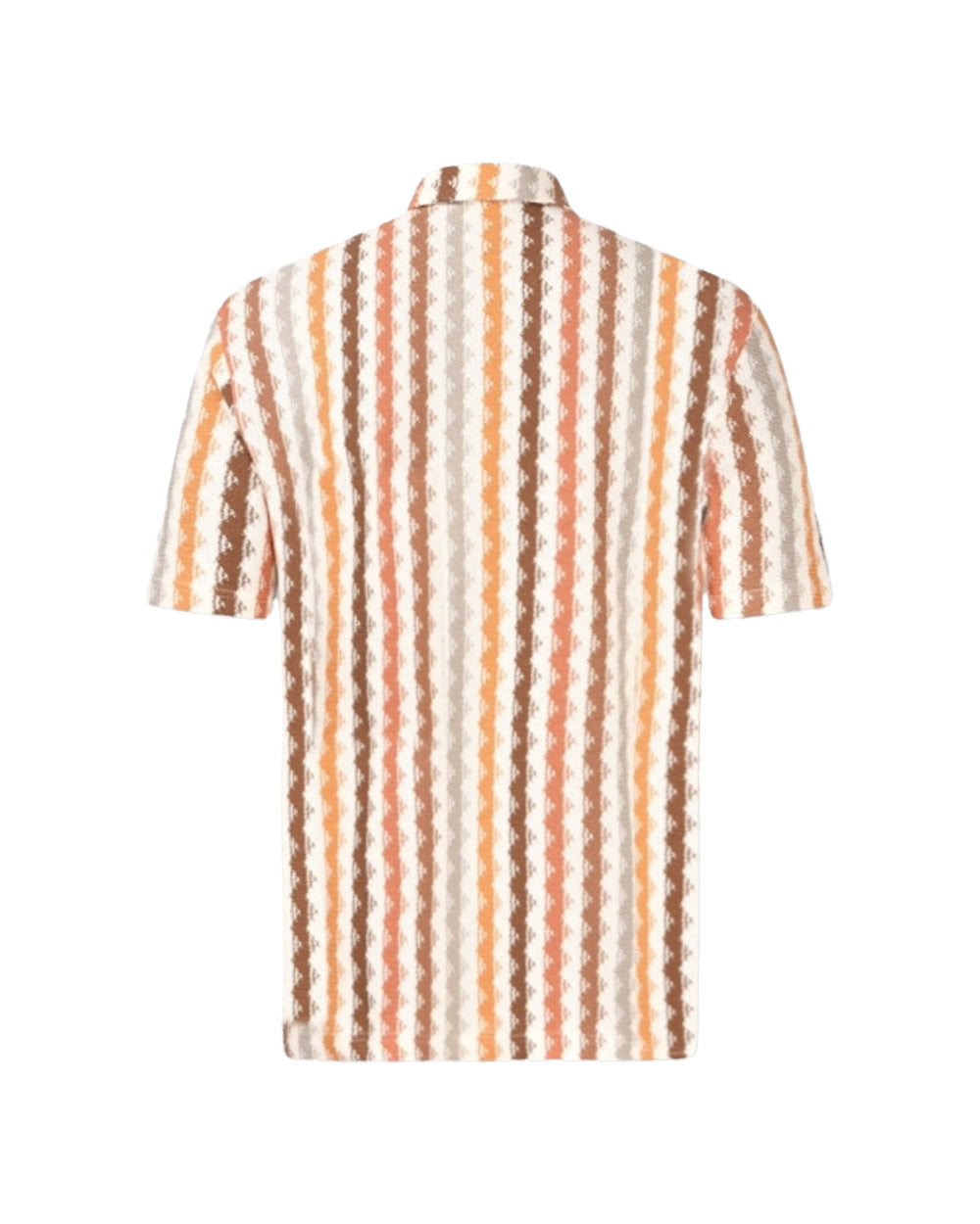 GRAN SASSO Camicia GRAN SASSO uomo 6019965100 Fantasia cotone maniche corte etnica 6019965100 350 