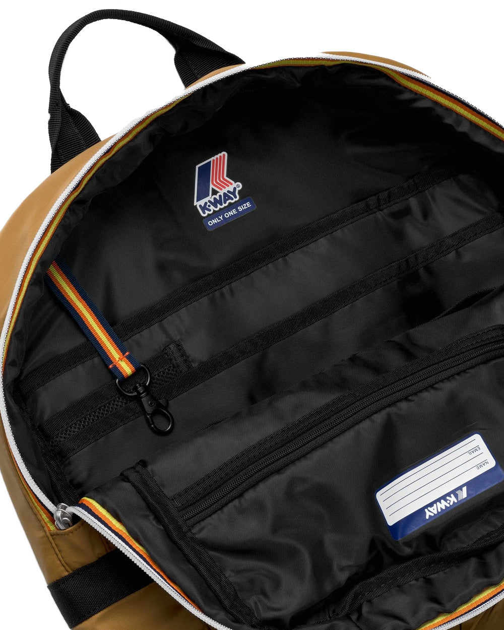K-WAY Zaino K-WAY unisex K2116RW LAON Marrone impermeabile antivento manico tasca K2116RW V04 