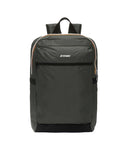 Zaino K-WAY unisex K2116RW LAON Verde impermeabile antivento manico tasca