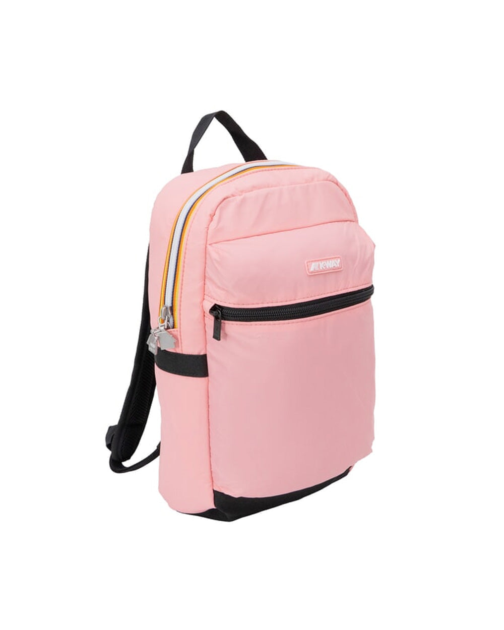 K-WAY Zaino K-WAY donna K3122TW LAON Rosa nylon antivento impermeabile idrorepellente K3122TW Q28 