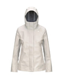 Giubbino K-WAY donna K3137GW MADALINA BONDED JERSEY Beige poliestere cappuccio zip tasche linea svasata fitting regolare