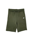 K-WAY children's Bermuda shorts K31411W Ivo Light Spacer Green drawstring logo pockets