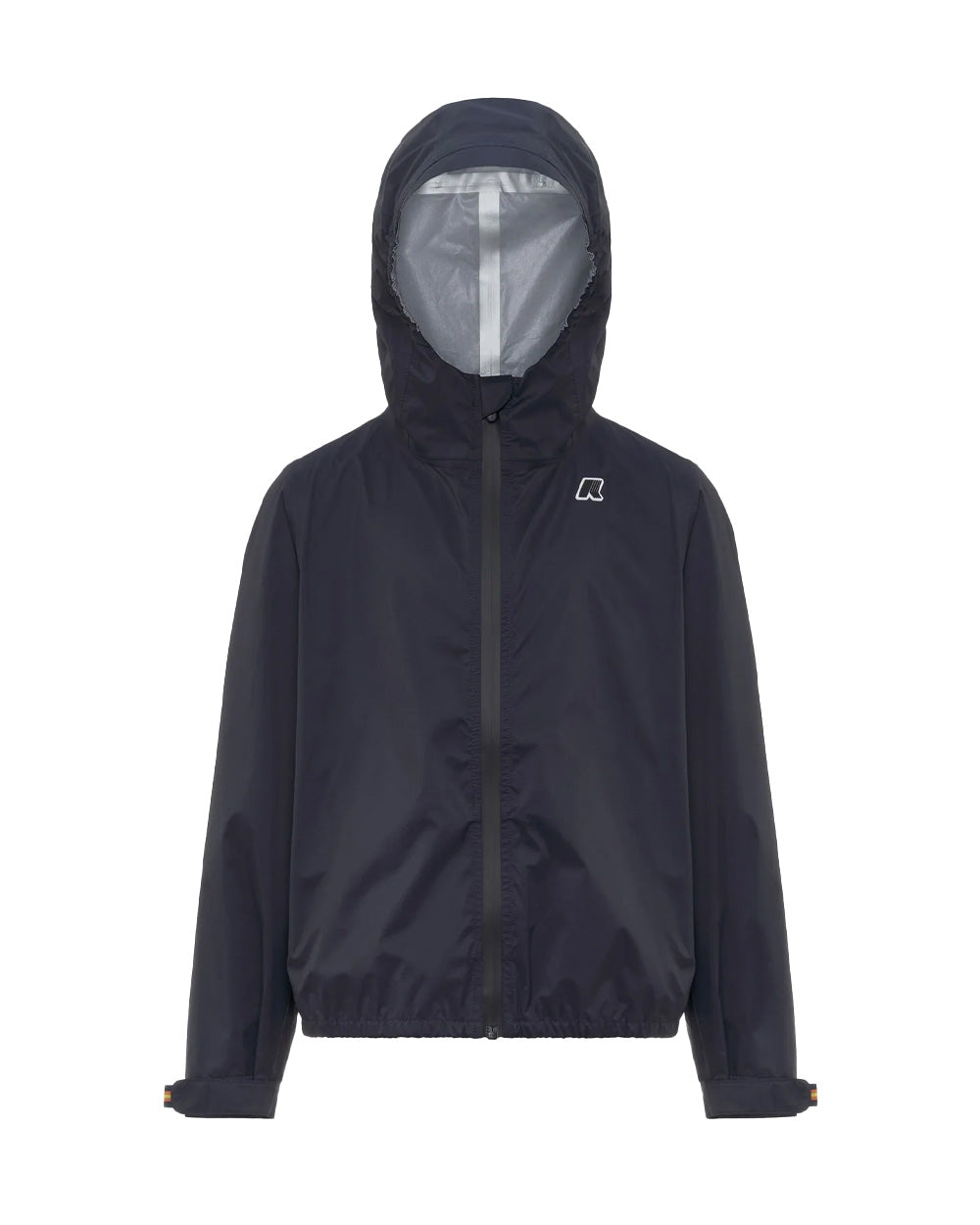 K-WAY Giubbino K-WAY bambino K41345WR P. CHARMAIN TRAVEL Blu impermeabile idrorepellente antivento cappuccio K41345WR K89 