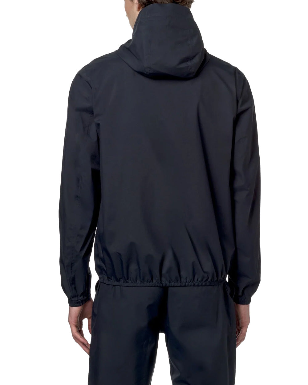 K-WAY Giubbino K-WAY uomo K5127QW JACK STRETCH DOT Blu cuciture cappuccio zip tasche slim K5127QW K89 