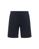Bermuda K-WAY uomo K5138GW CASIMIR POLY COTTON Blu tessuto felpa cotone poliestere vestibilità regolare logo