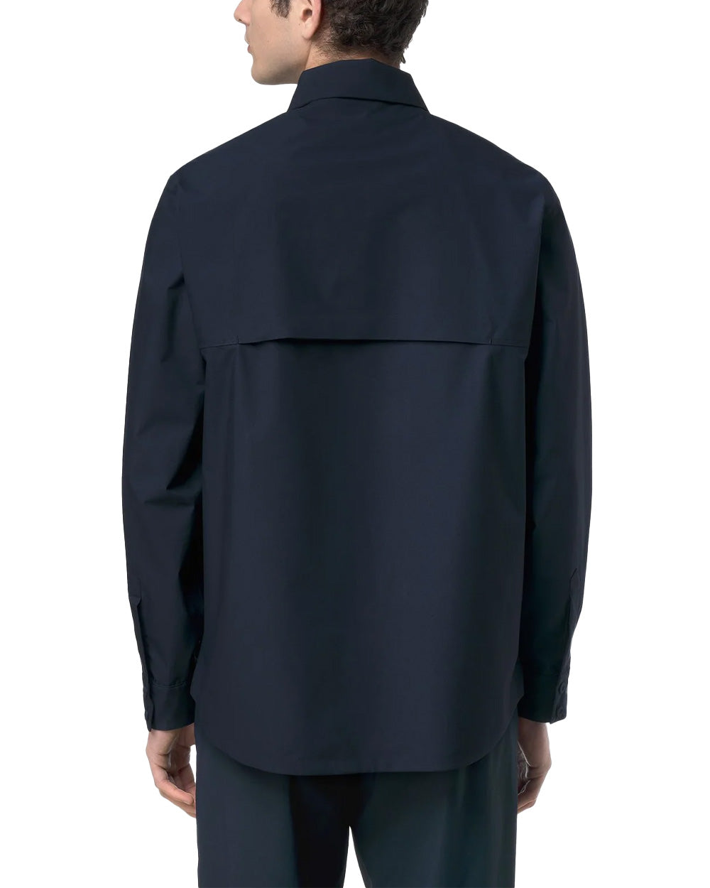 K-WAY Giubbino K-WAY uomo K5138MW UMBERT STRETCH 2LAYERS Blu antivento traspirante colletto camicia tasche K5138MW K89 