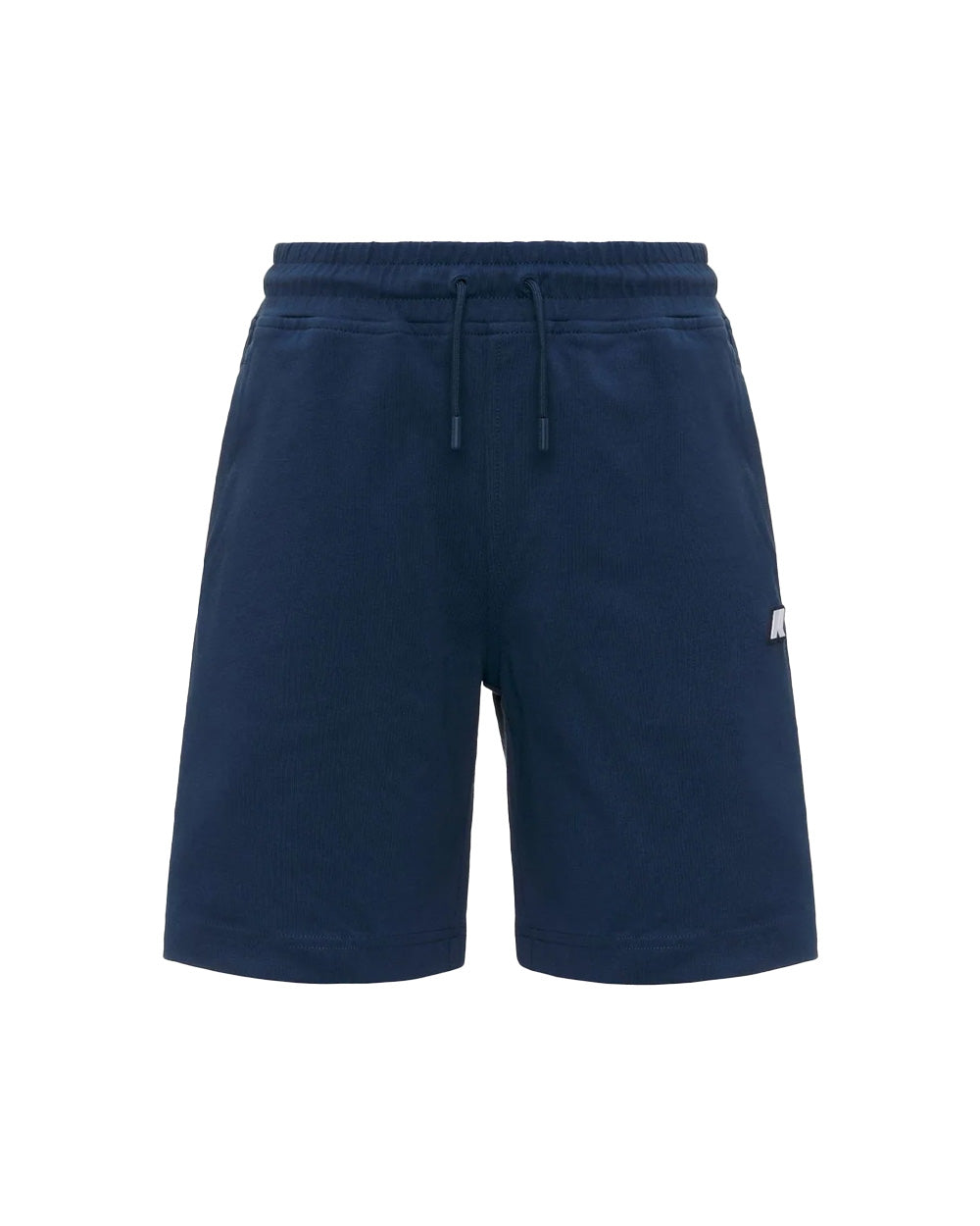 K-WAY Bermuda K-WAY bambino K6133VW P. ERIK JERSEY Blu cotone coulisse tasche vestibilità regolare K6133VW B67 