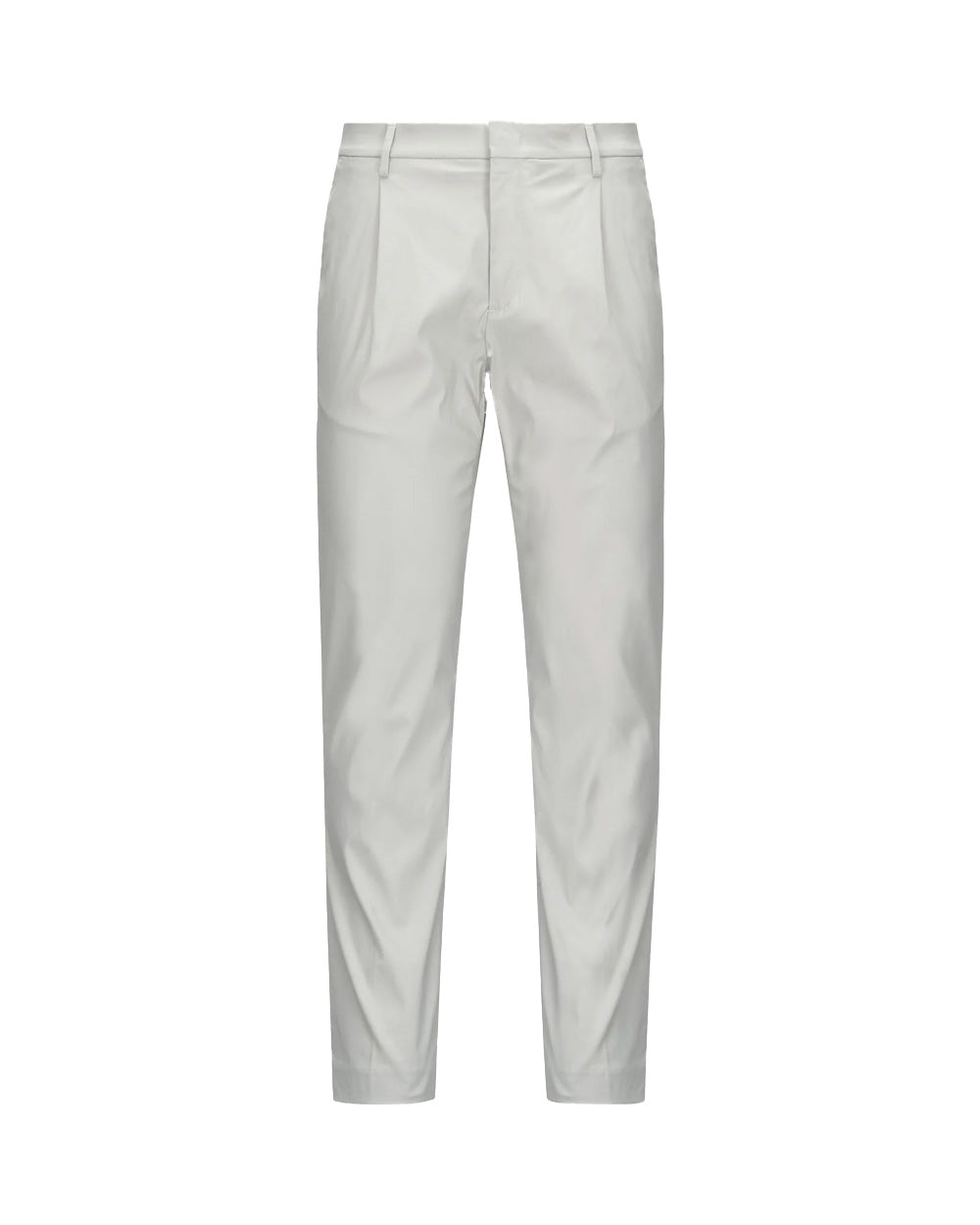 K-WAY Pantalone K-WAY uomo K61368W AILTON TWILL TECH Bianco cotone chino gabardine tasche K61368W 634 